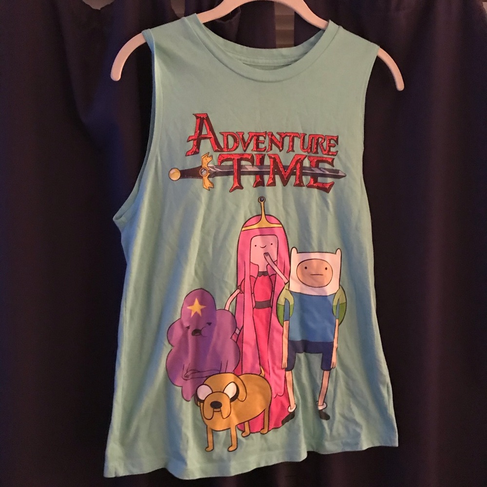 Sleeveless T-shirt “AdventureTime”